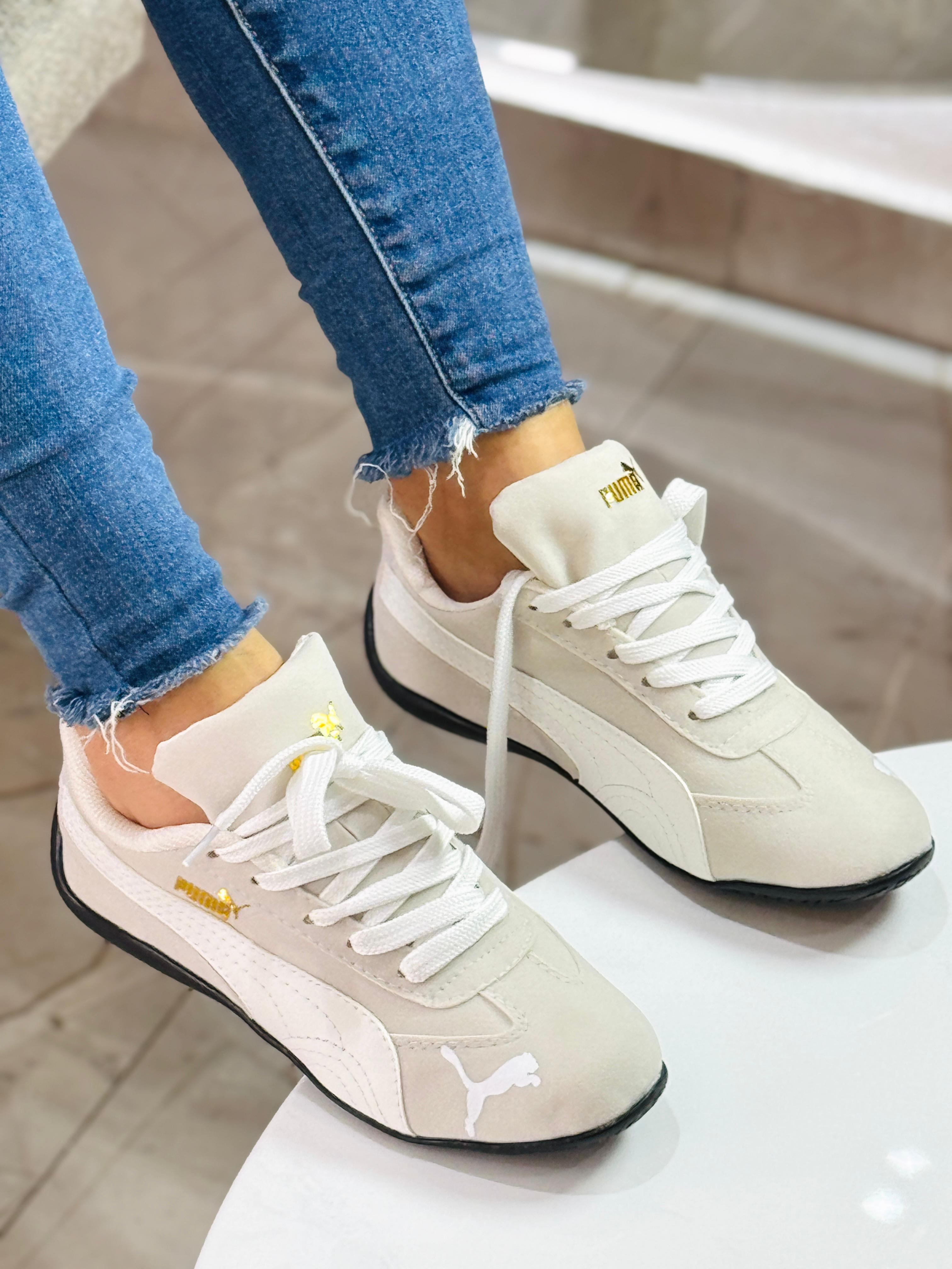 TENIS PUMA SPEED CAT GRIS