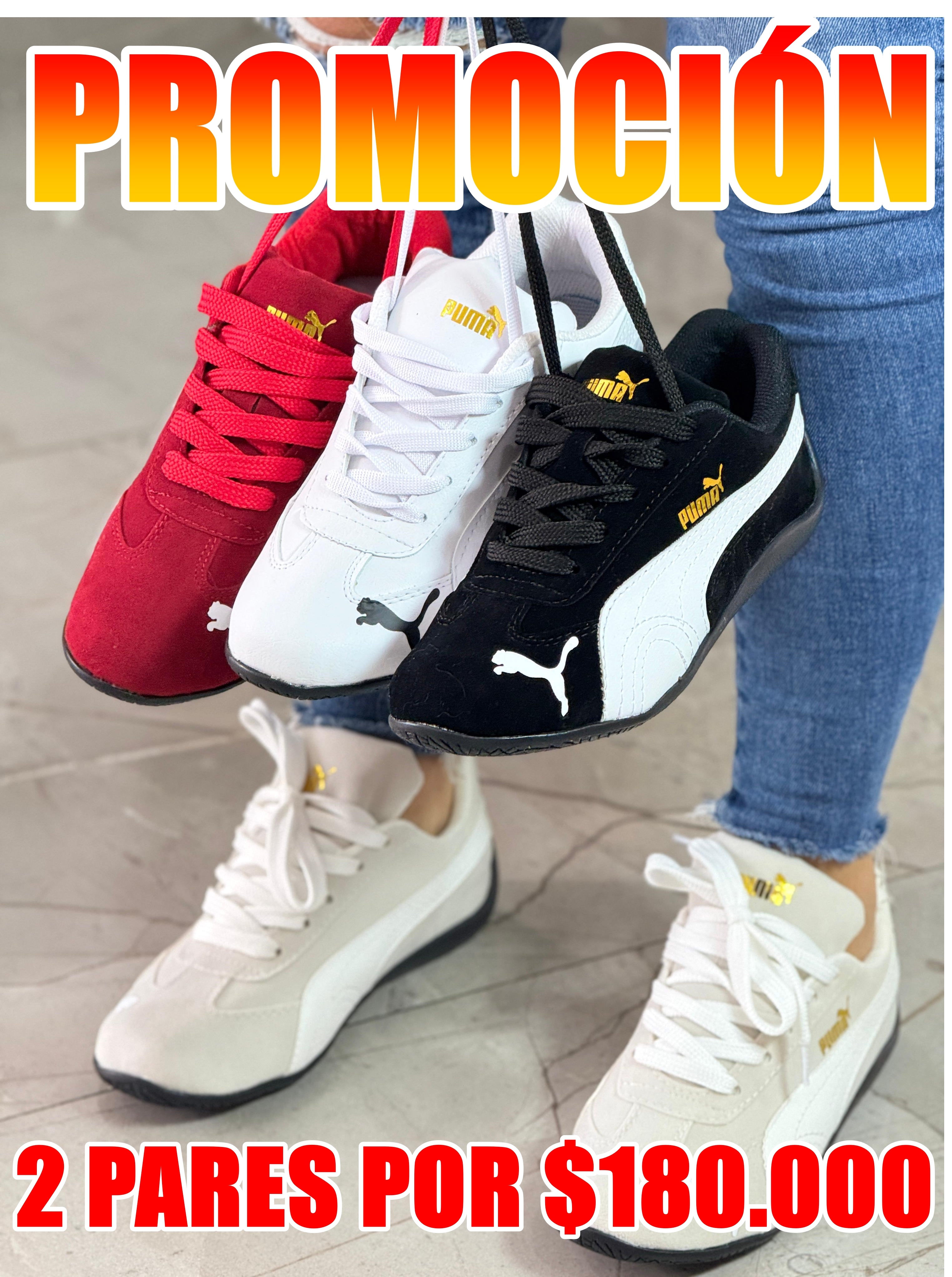PROMOCIÓN 2 TENIS PUMA SPEED CAT X $180.000