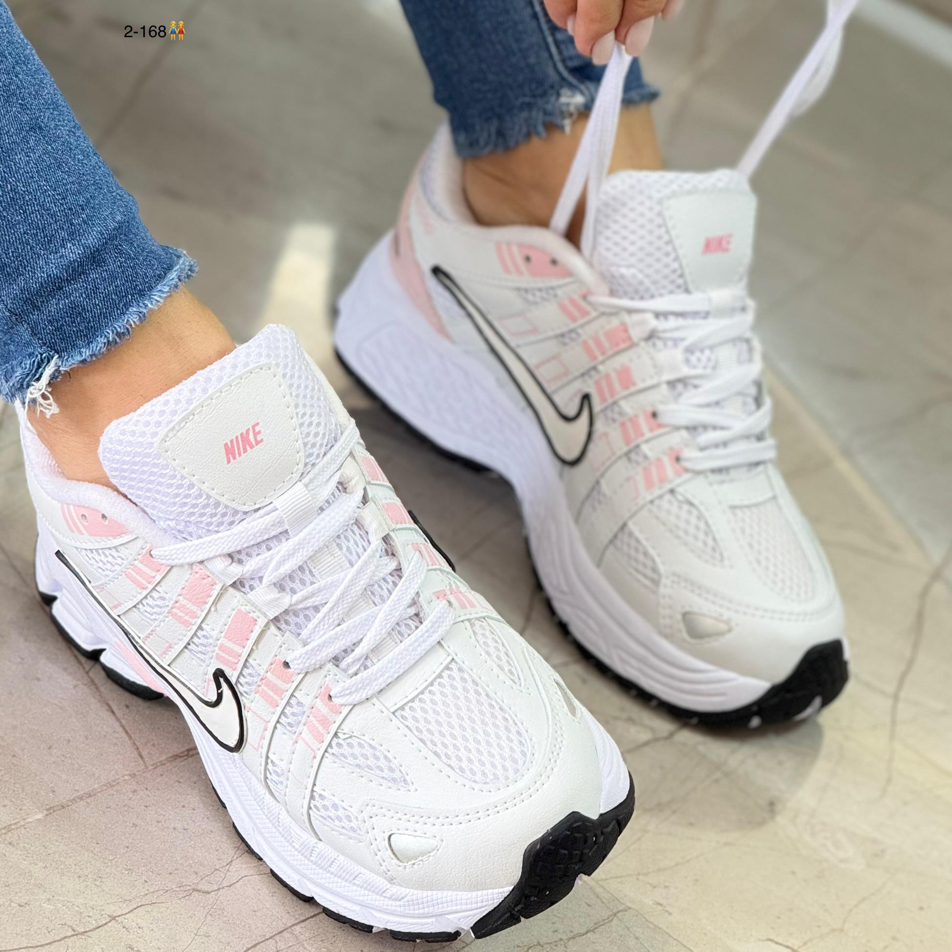 NIKE P6000 DAMA BLANCO X ROSA