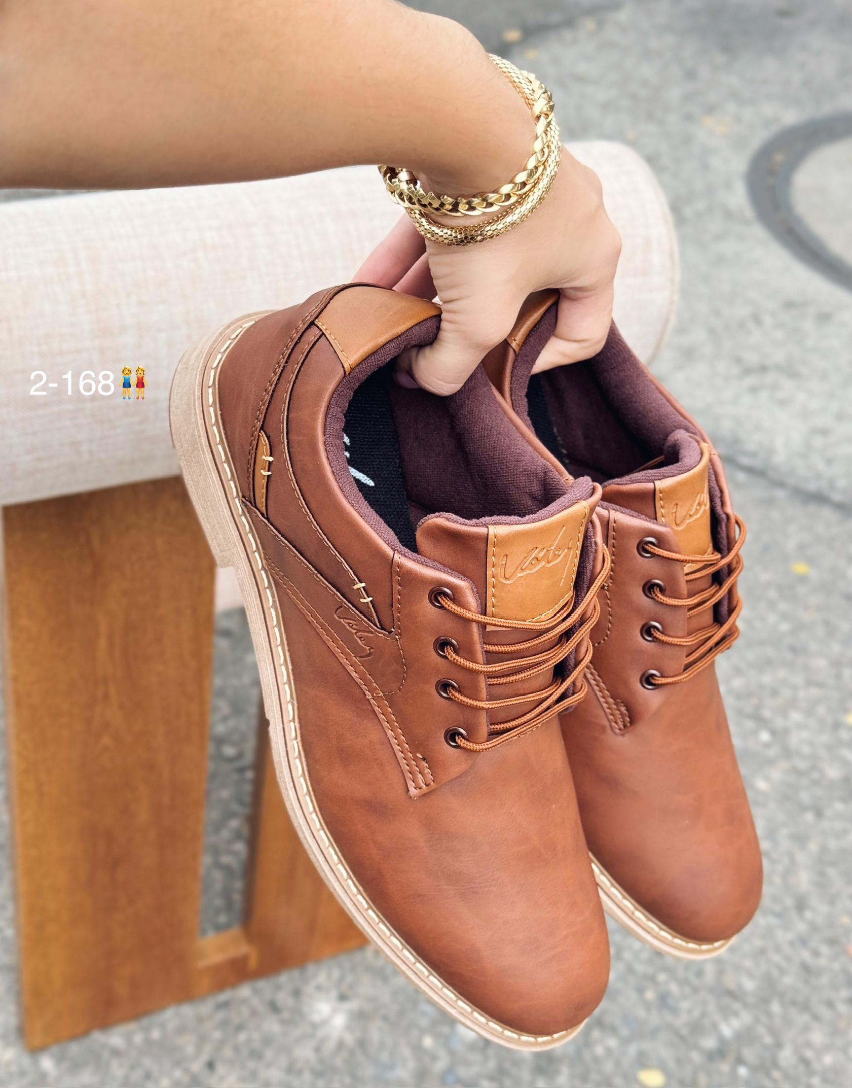 ZAPATO VELEZ    MARRON