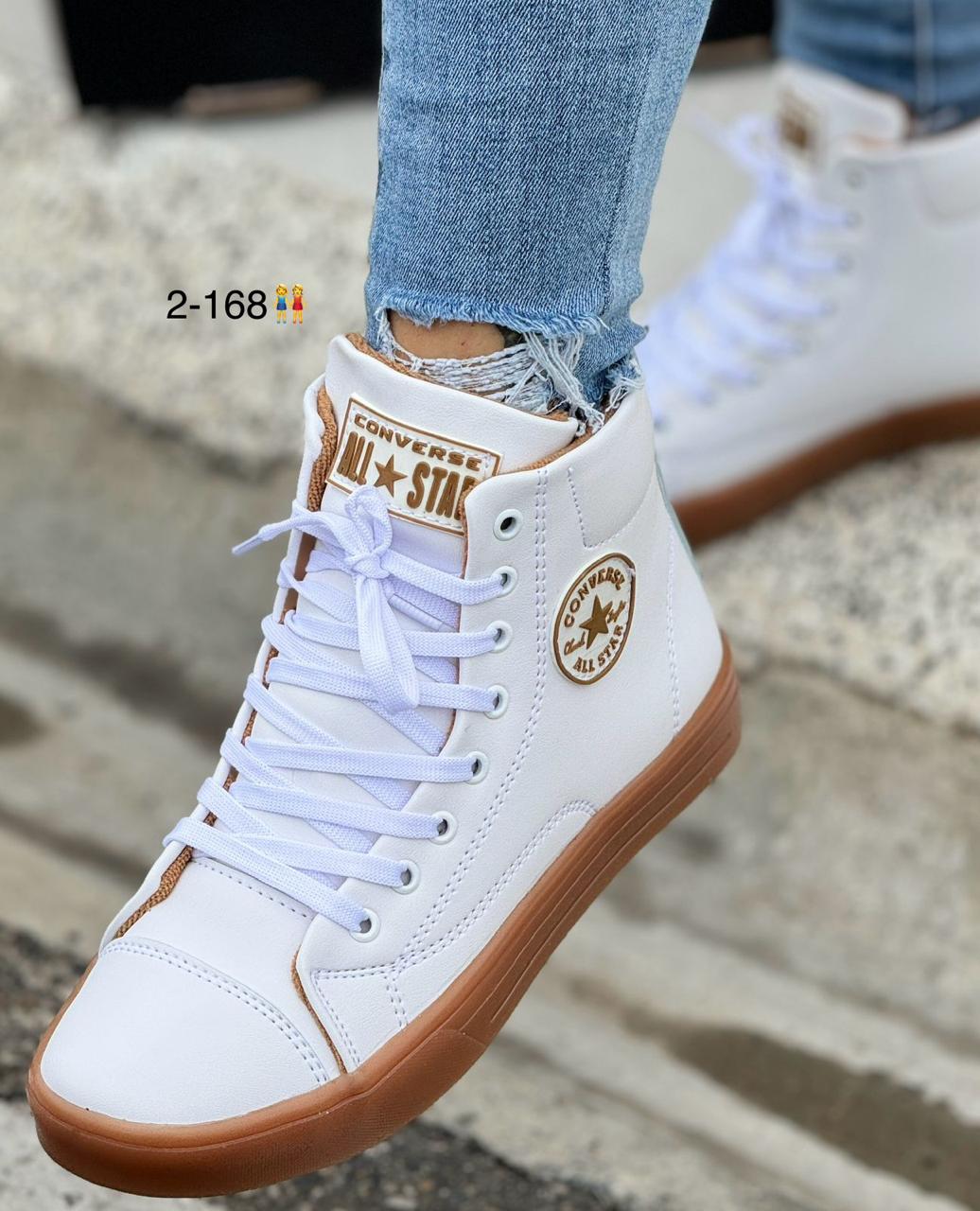 BOTA CONVERSE  BLANCA
