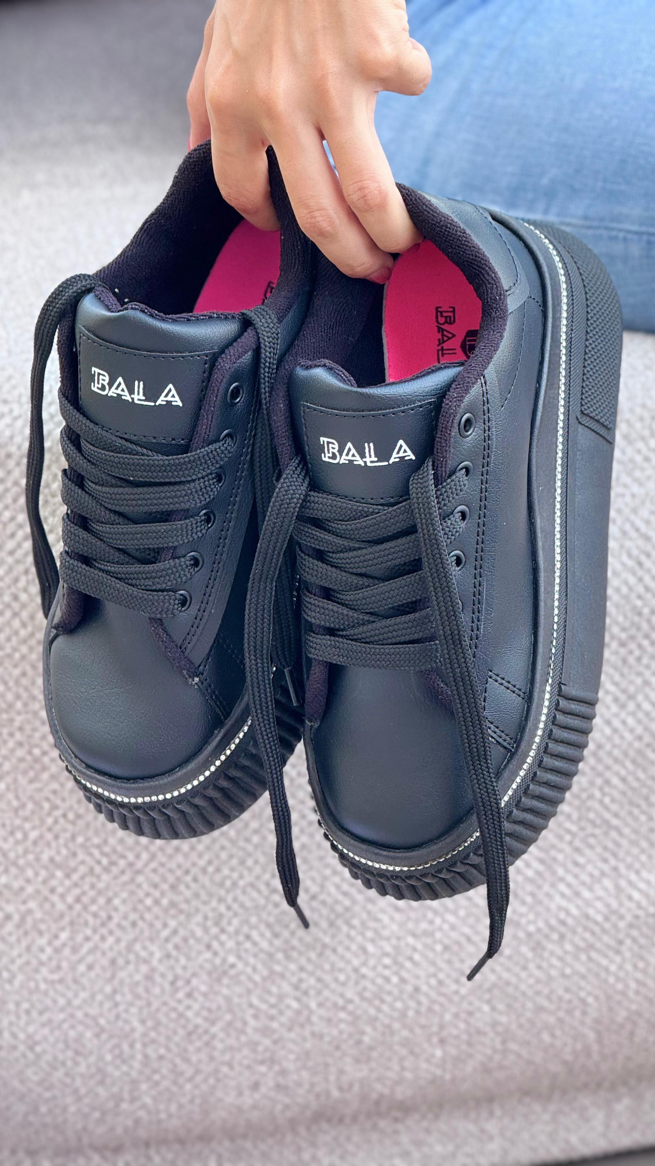 TENIS BALA DAMA NEGRO