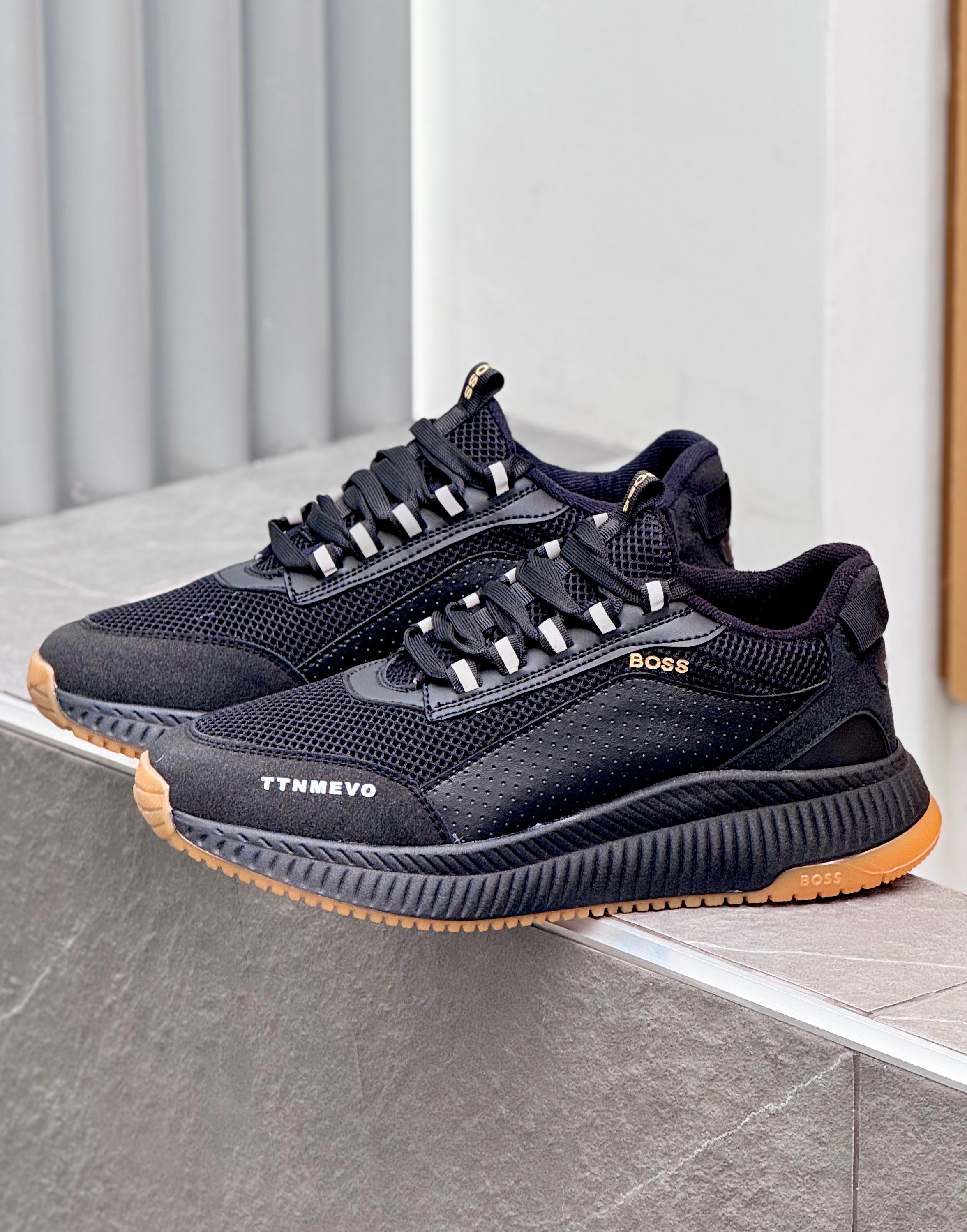 TENIS HUGO BOSS  NEGRO