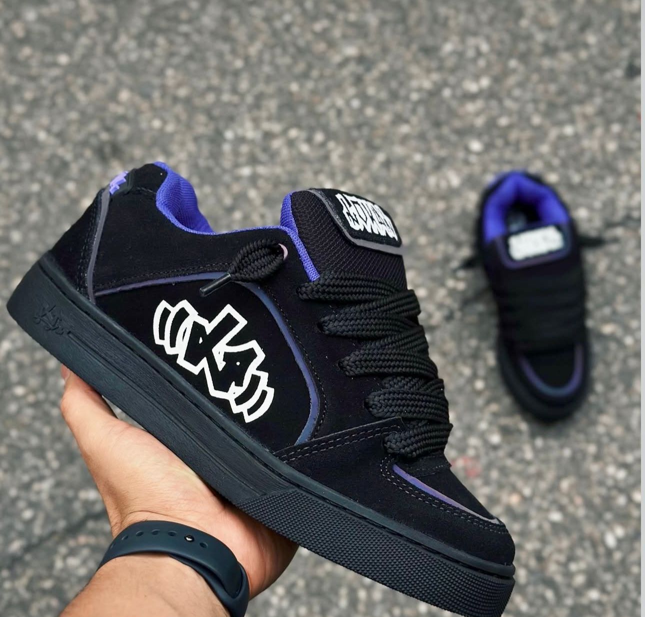 TENIS LOKAL PURPLE PARA DAMA Y CABALLERO